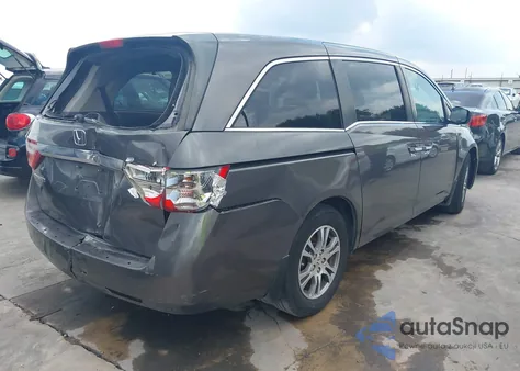 2012 Honda Odyssey Ex из США, поврежденный, VIN 5FNRL5H40CB068484